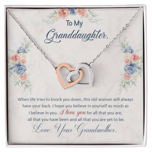 To My Granddaughter This Old Woman Will Always Have Your Back product image 1